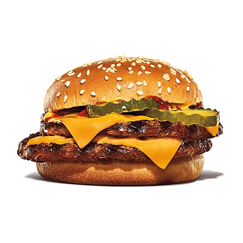 Double cheese burger